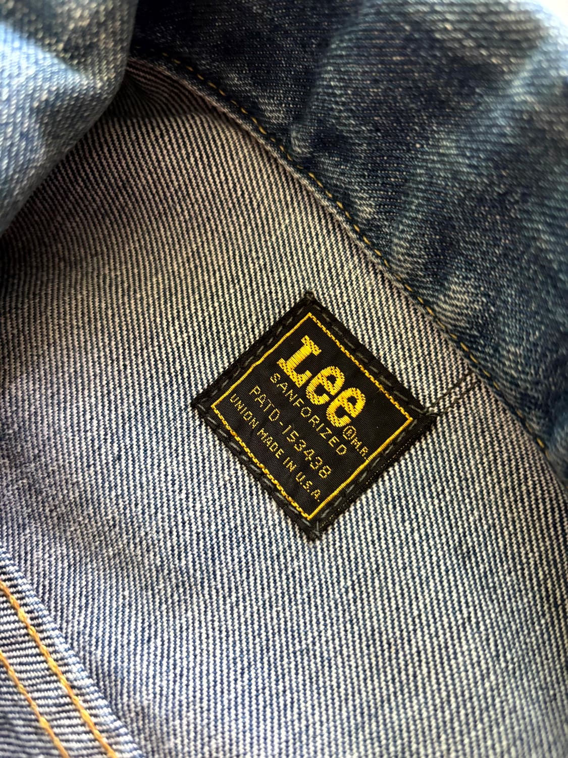 70's Lee 101-J 데님 트러커 자켓 100~105 상품이미지9