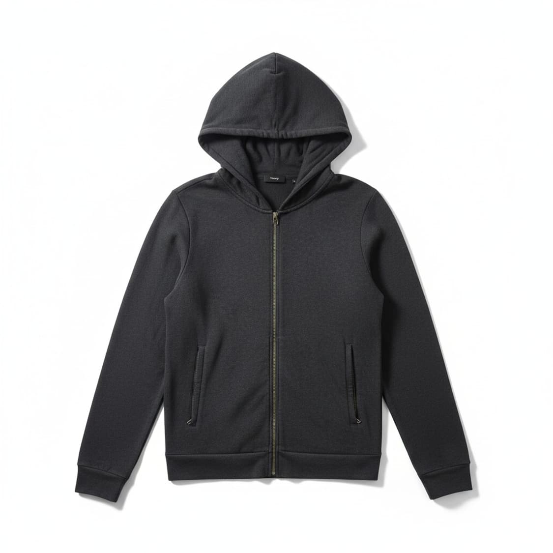 Theory 띠어리 후드 집업 블랙 상품이미지1