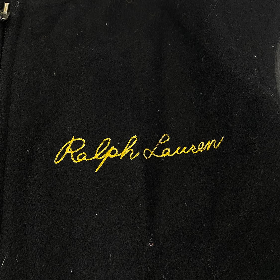 90s OG 폴로스포츠 빅로고 암레더 바시티 자켓 (100) 상품이미지6