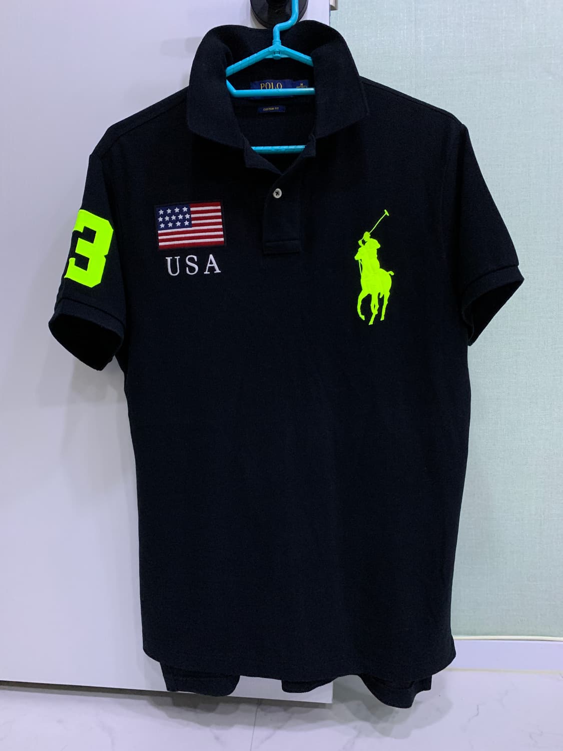 폴로 치프키프 빅포니 블랙형광 USA 상품이미지2