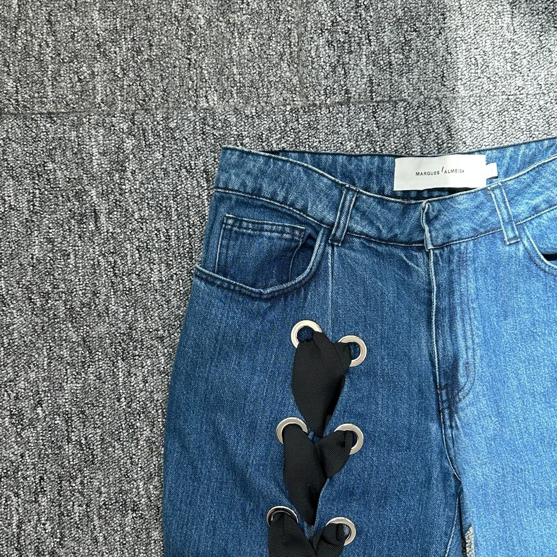 마르케스 알메이다 레이스업 데님 팬츠 상품이미지2