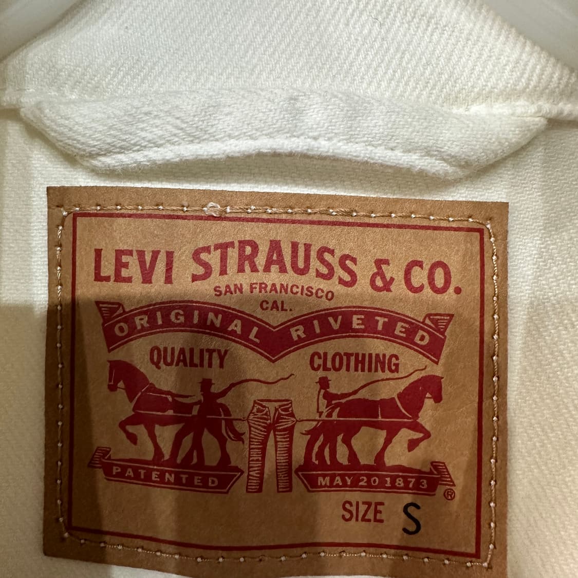 리바이스 트러커 자켓 여성S 상품이미지3