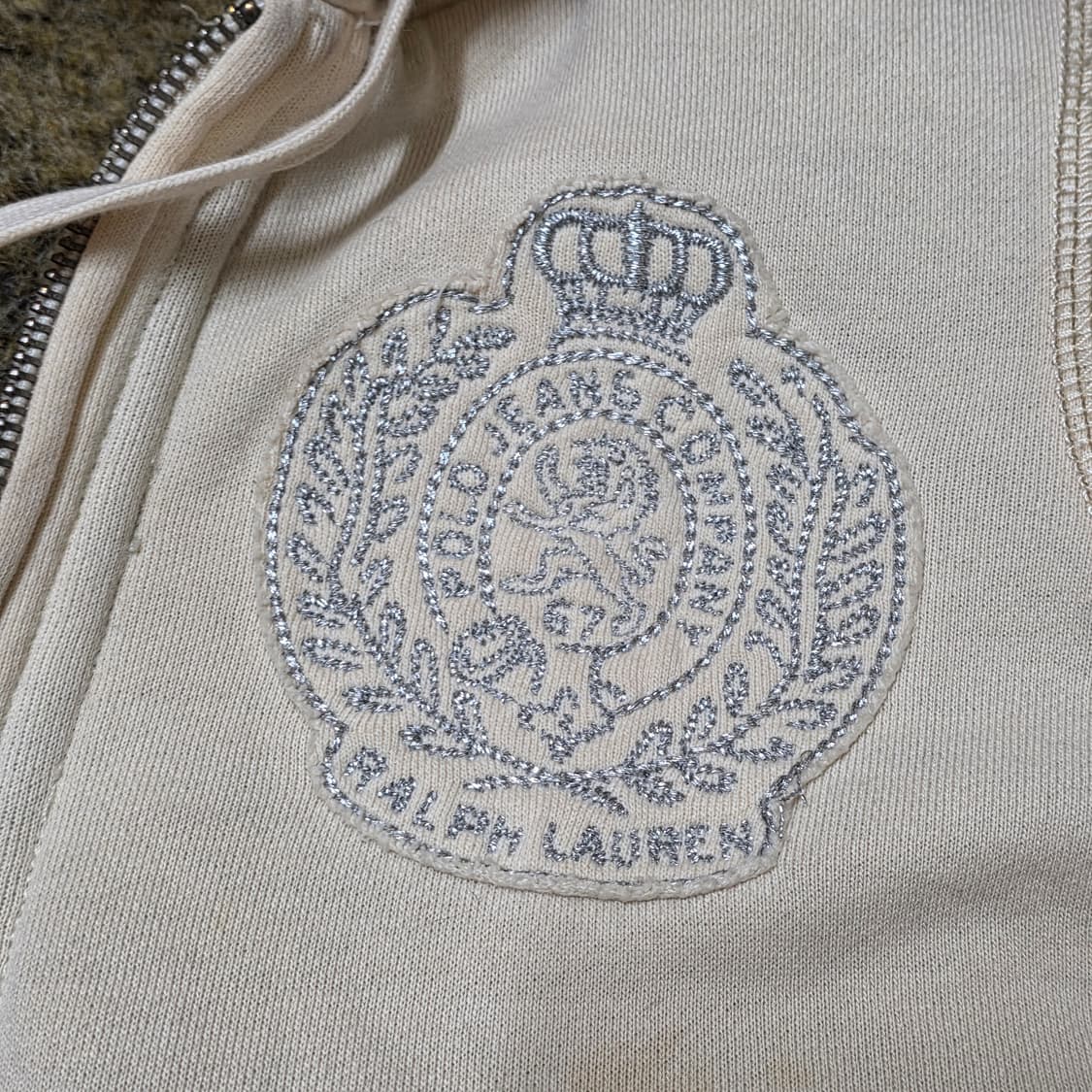 빈티지 아베크롬비 울프죠깔 폴로진 후드 집업 y2k 오네갸루 d.i.a깔 상품이미지4