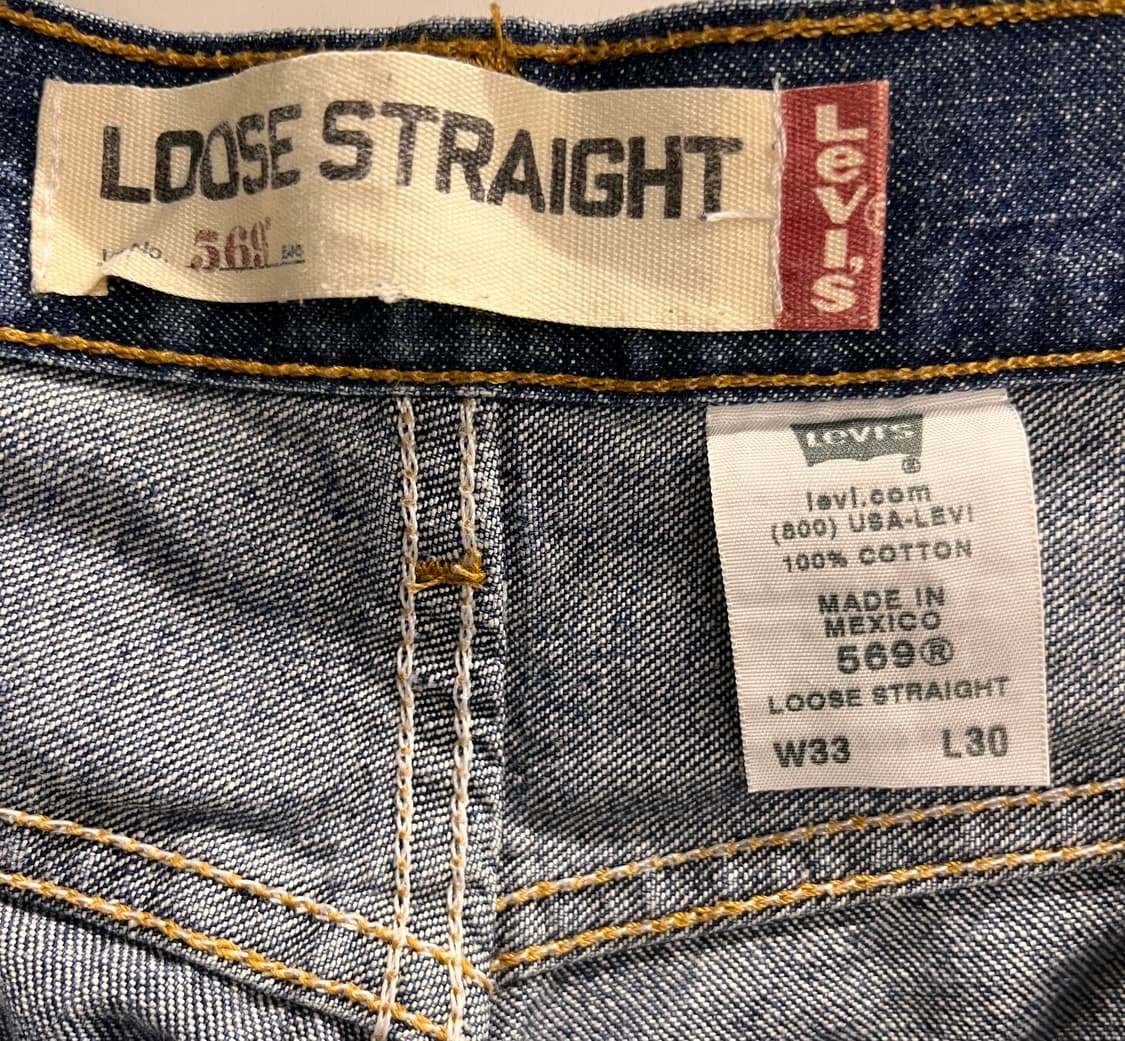 리바이스 569 루즈 스트레이트 W33 L30 상품이미지4