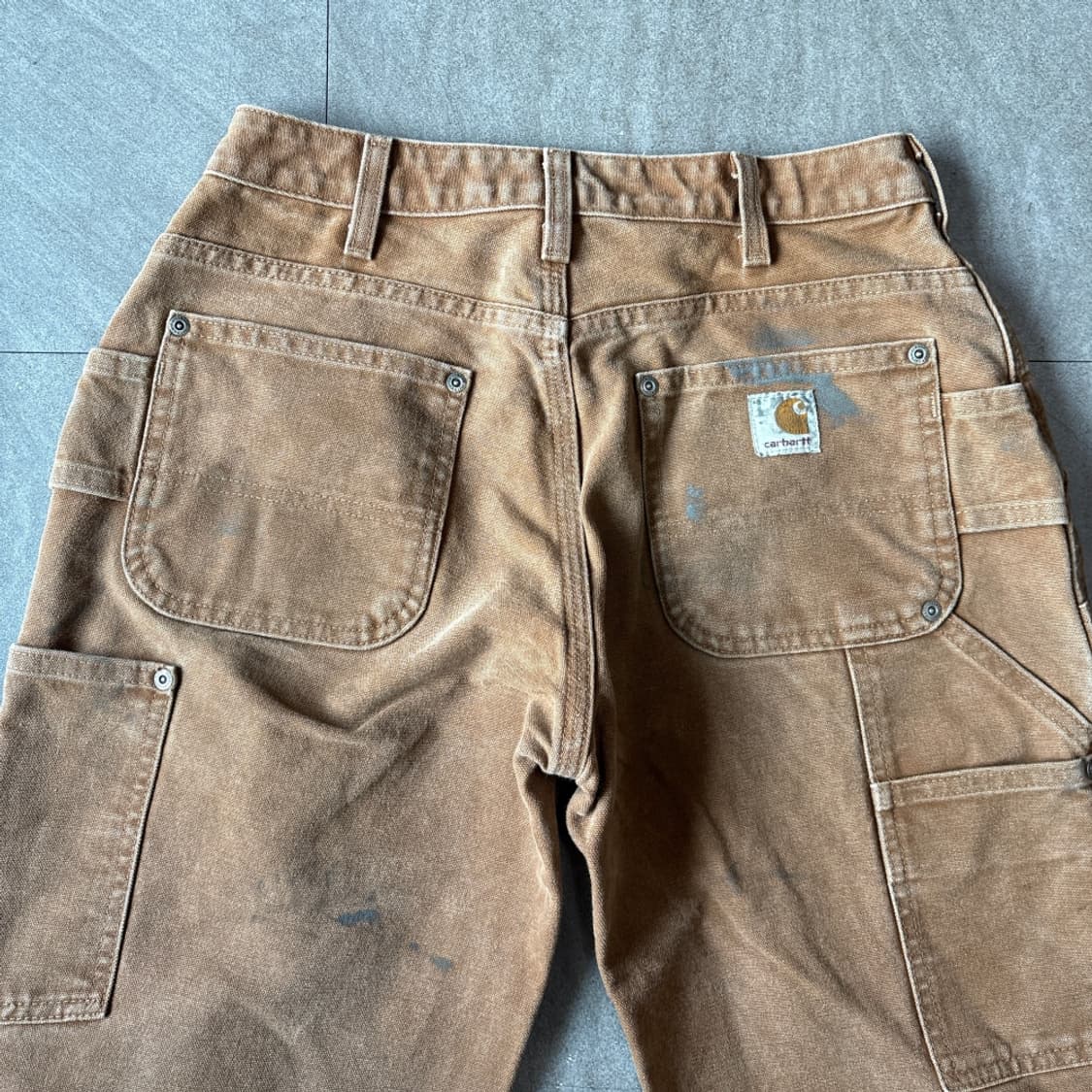 칼하트 정품 브라운 더블니 팬츠 바지 상품이미지6