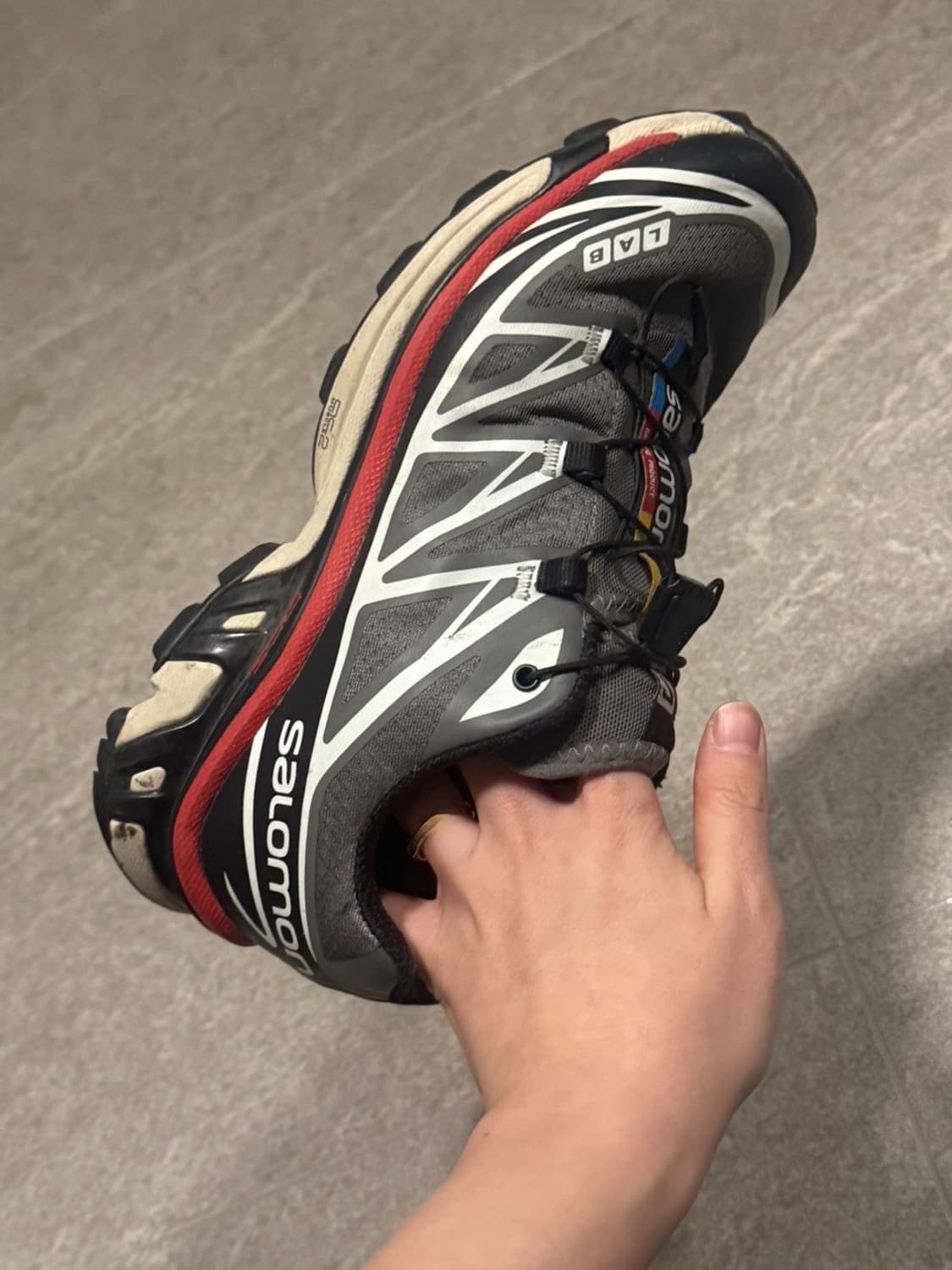 salomon 살로몬 XT-6 퓨터 오로라 레드 235 상품이미지5