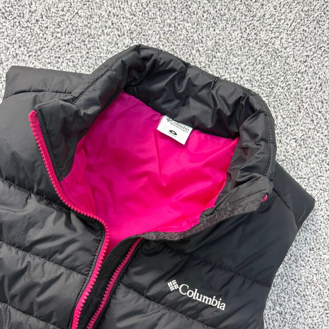 M 컬럼비아 여성 패딩 경량 조끼 0330J 상품이미지2