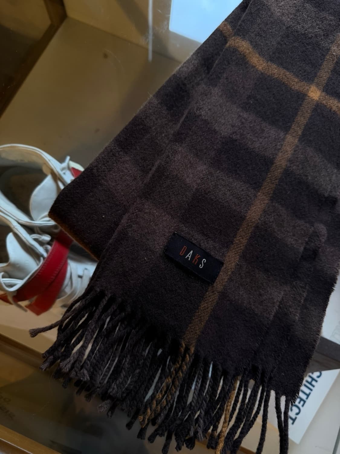 닥스 캐시미어 혼방 머플러  상품이미지1