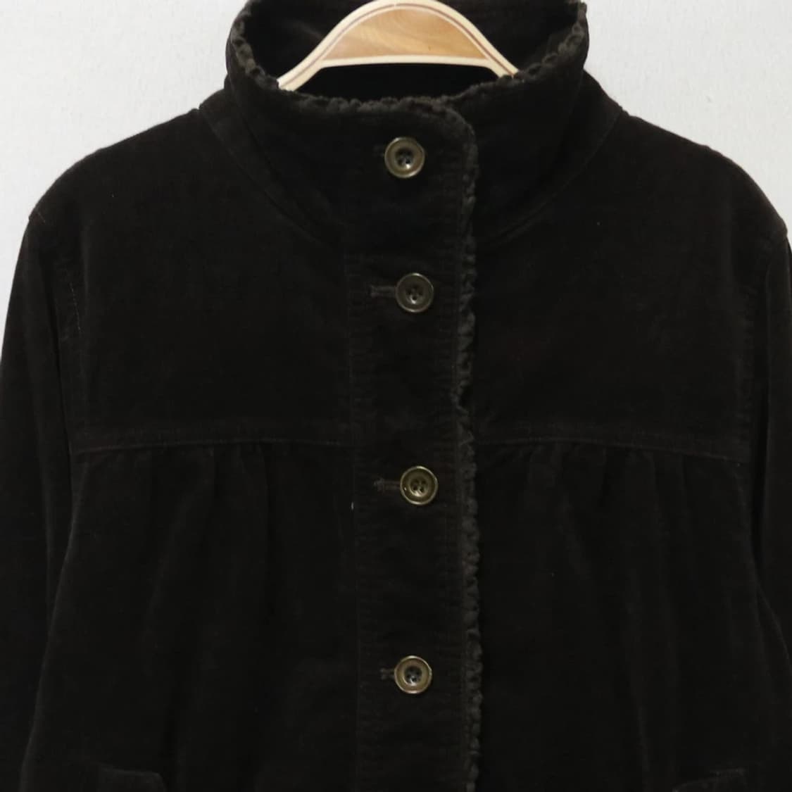 골덴 레이스 포인트 셔링 자켓 62314 상품이미지5