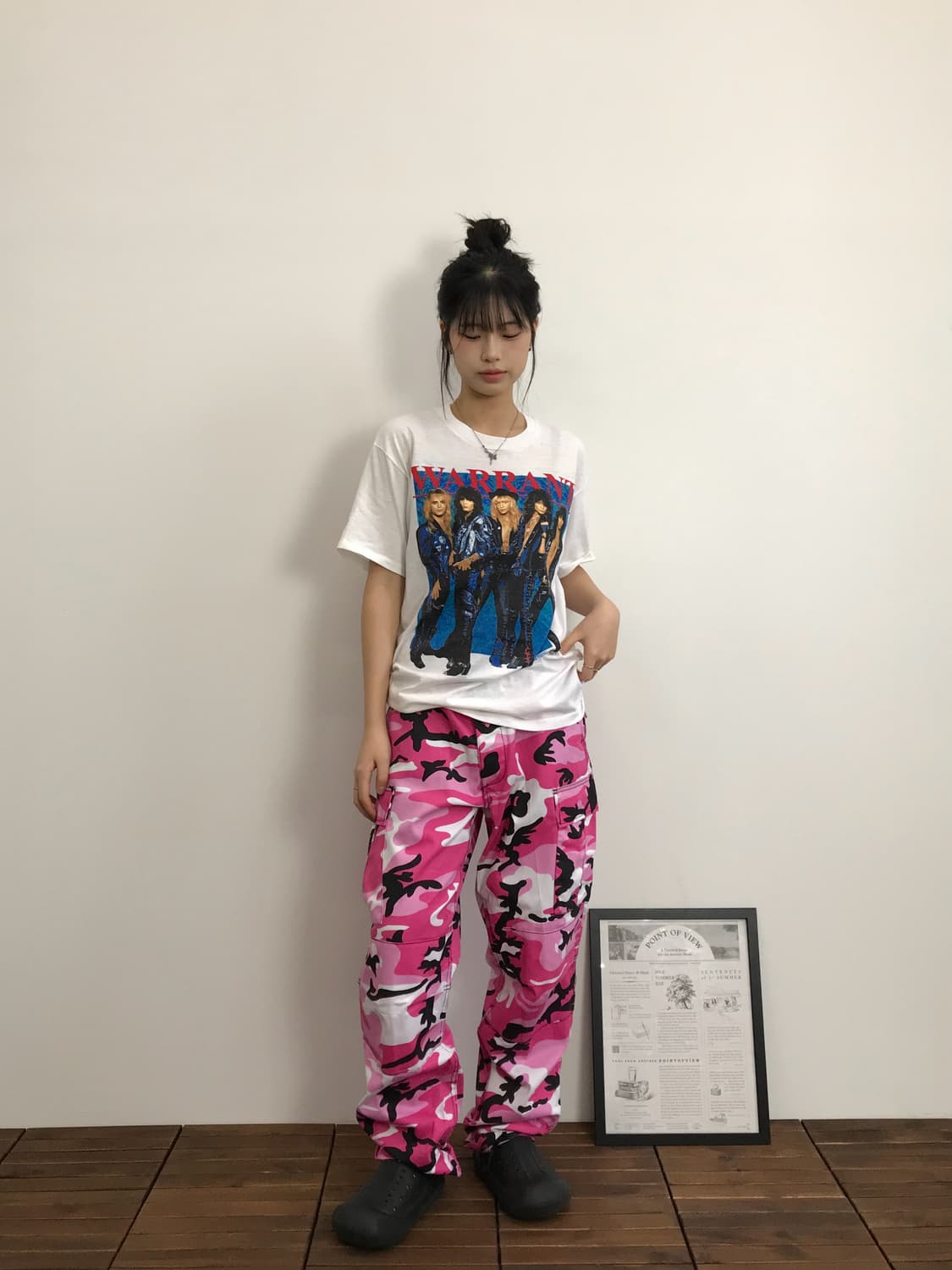 90's Warrant Tour Band Tee USA 상품이미지1