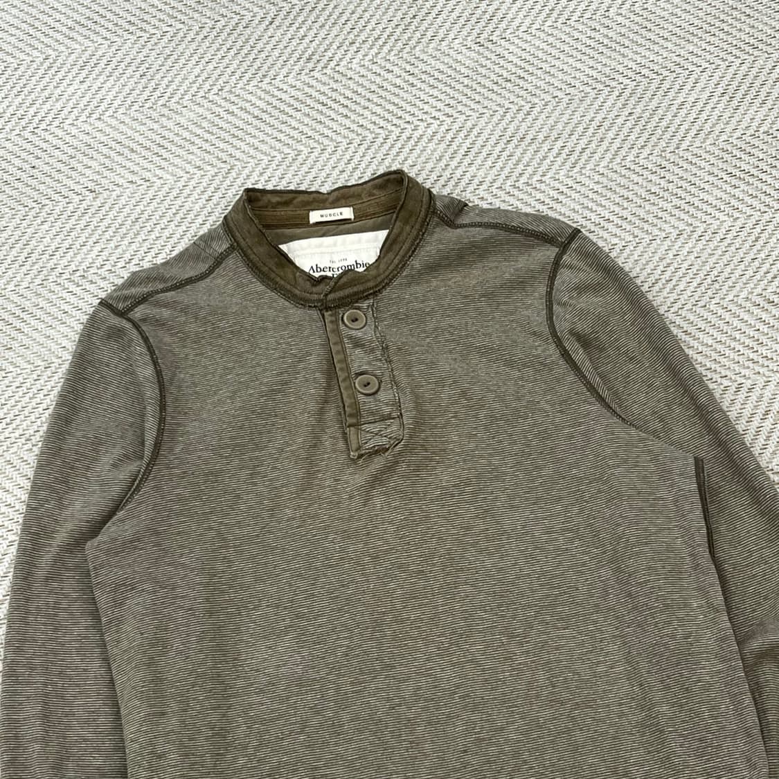 아베크롬비 헨리넥 티셔츠 r3281 상품이미지3