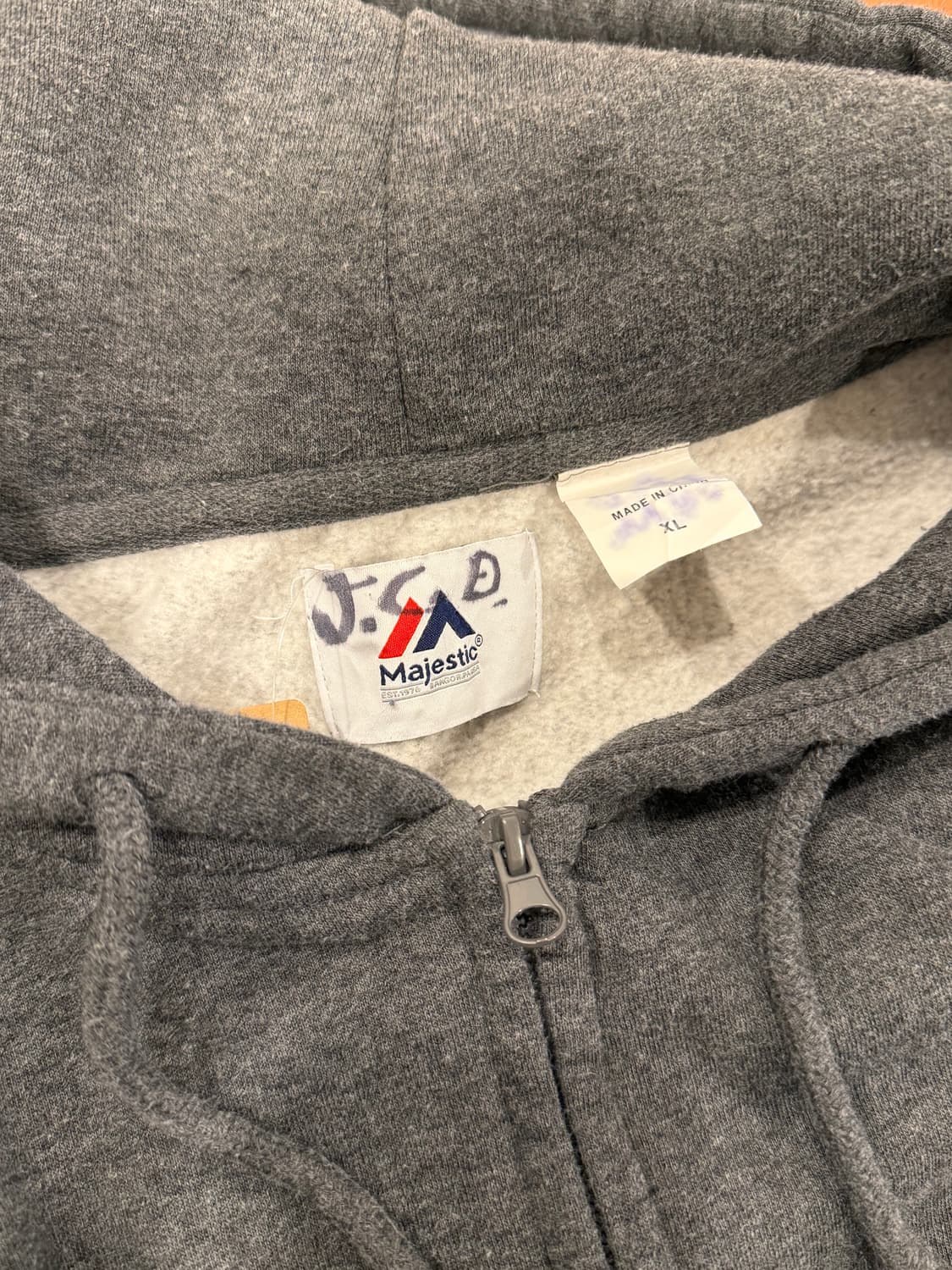 Majestic 마제스틱 NFL 필라델피아 이글스 스웻 후드 집업 상품이미지8