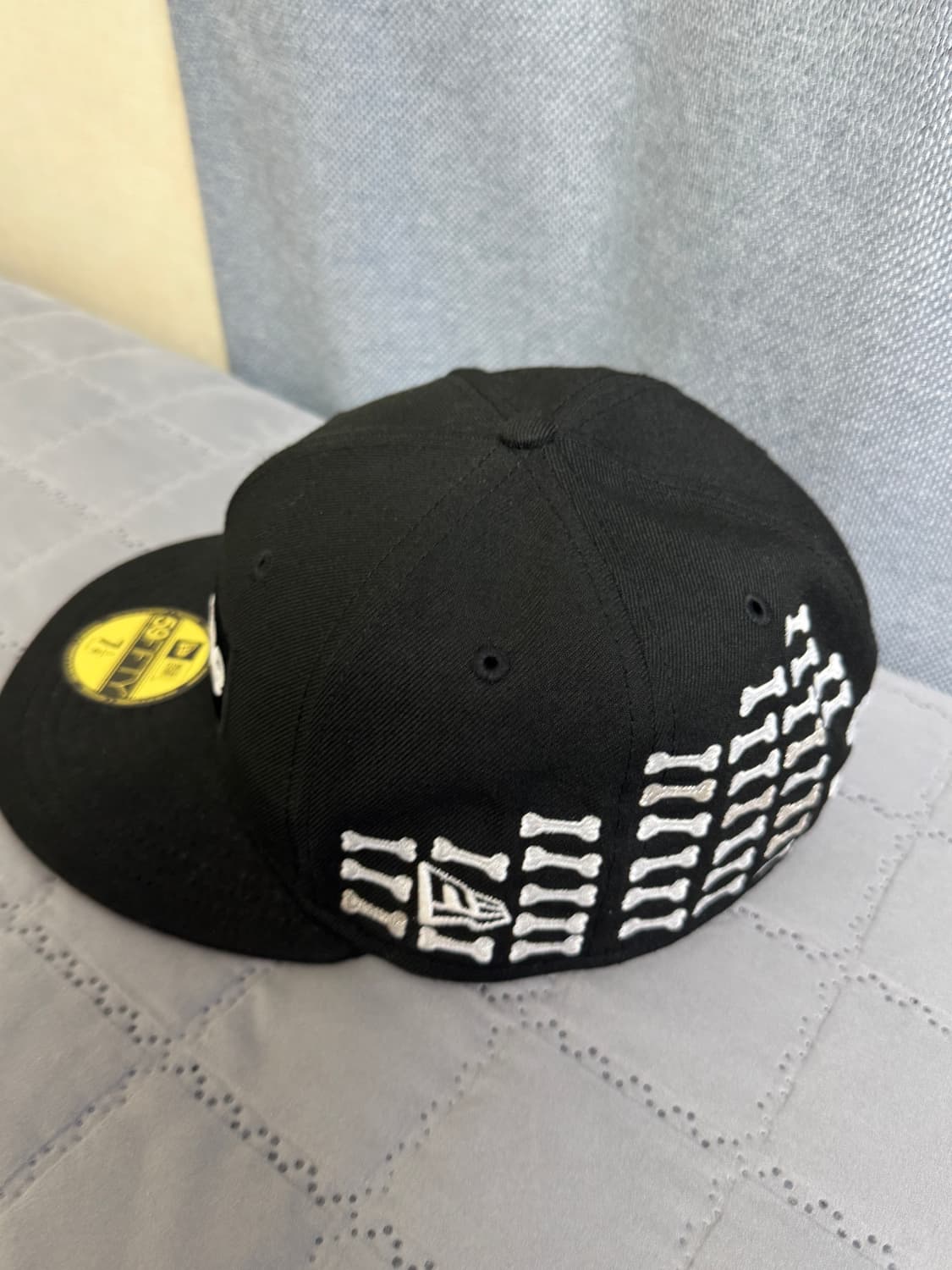 슈프림 본즈 박스로고 뉴에라 블랙  상품이미지5