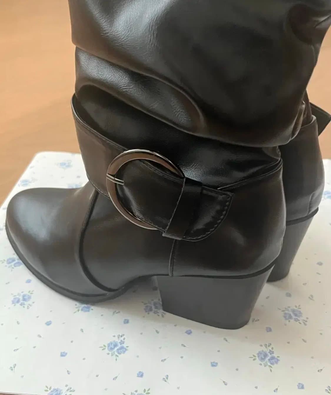 버클 벨트 부츠 235-240 상품이미지5