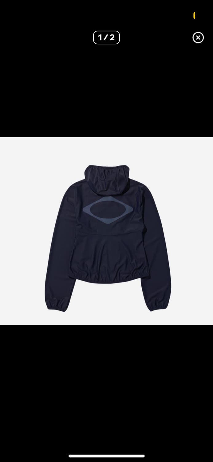 미스치프 와플후드집업 네이비 상품이미지2