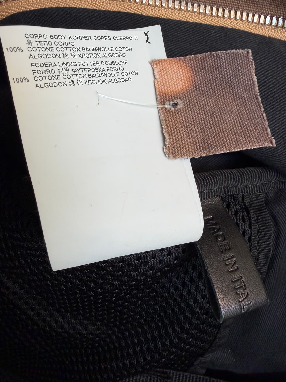 메종 마르지엘라 11 캔버스 타이다이 백팩 Maison Margiela  상품이미지10