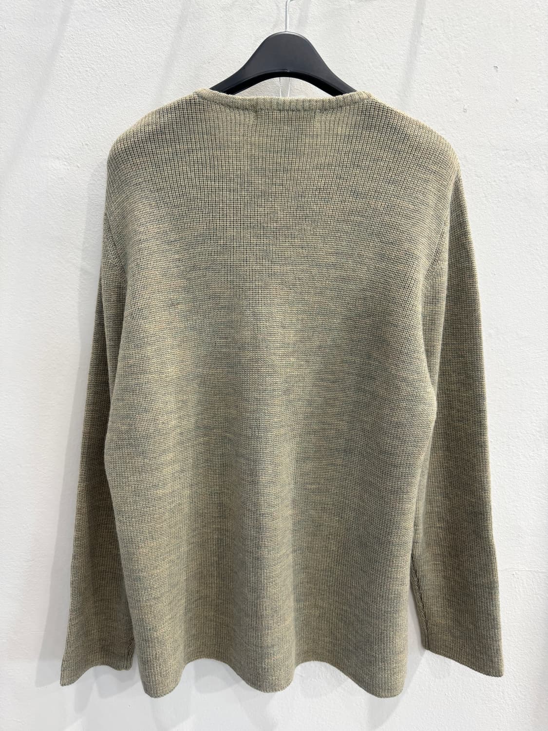 japan vintage 울 라운드 가디건 상품이미지6