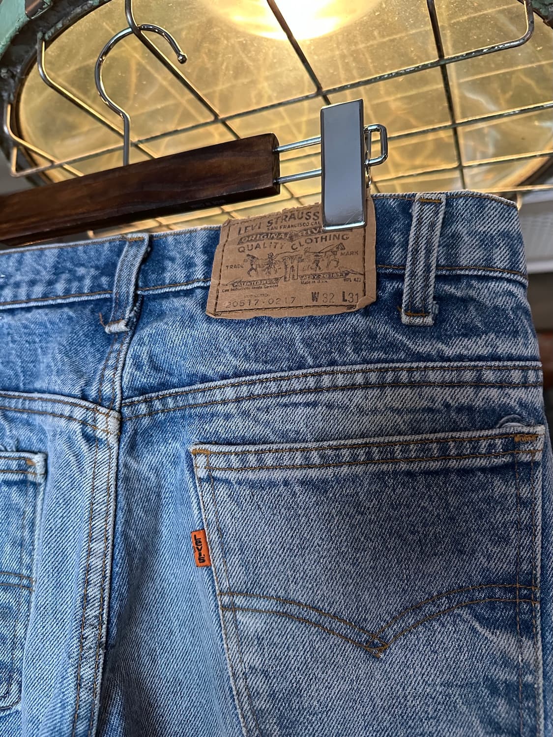 80s USA Levis 517 Boot Cut Denim Pants 상품이미지5