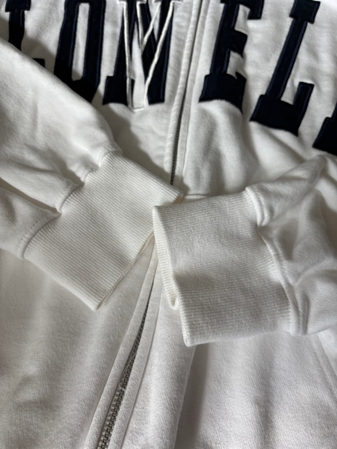 노앙 LONELY/LOVELY ZIP-UP HOODIEHITE 상품이미지4