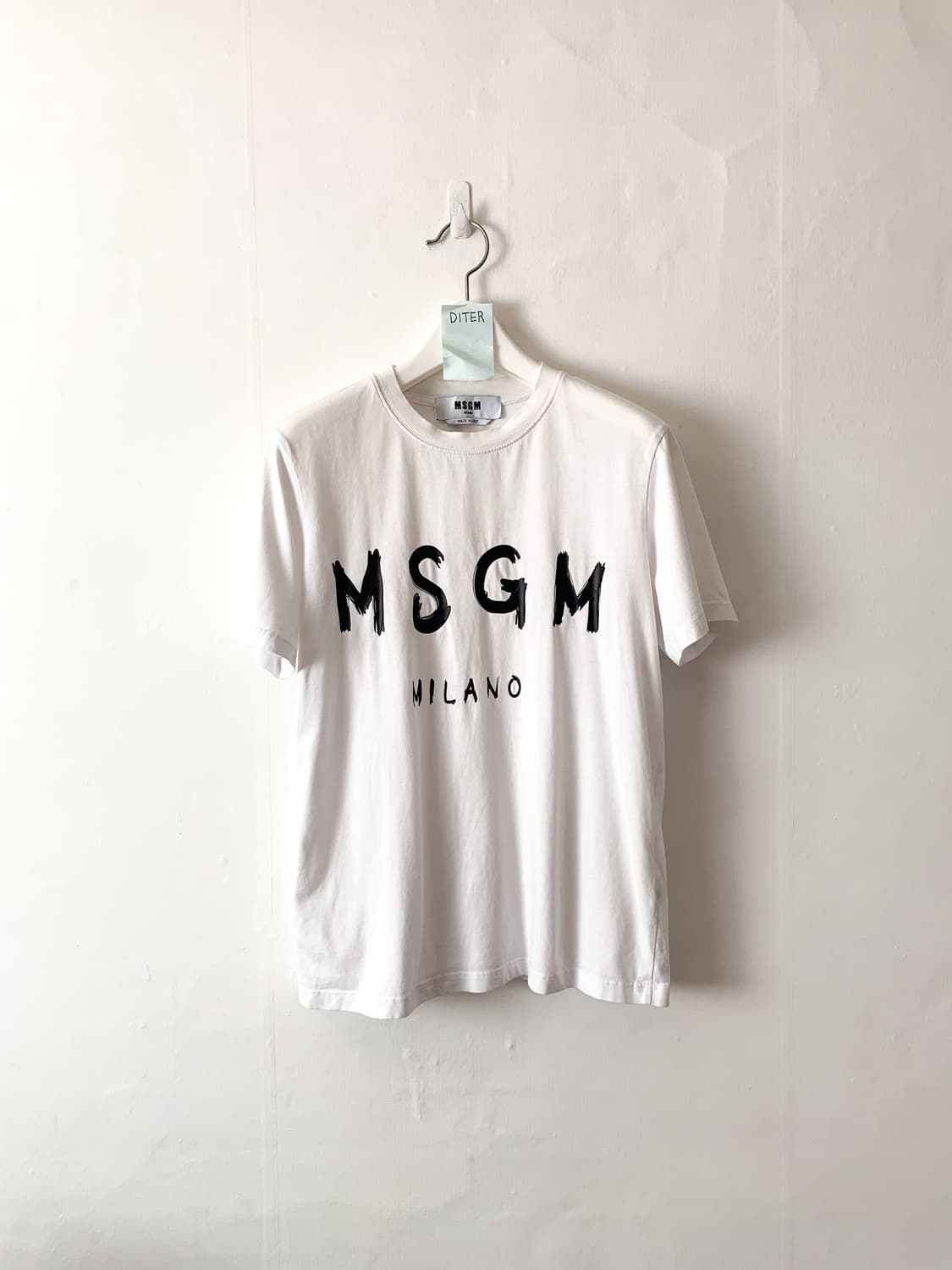 [S] MSGM 로고 프린트 반팔 티셔츠 상품이미지4