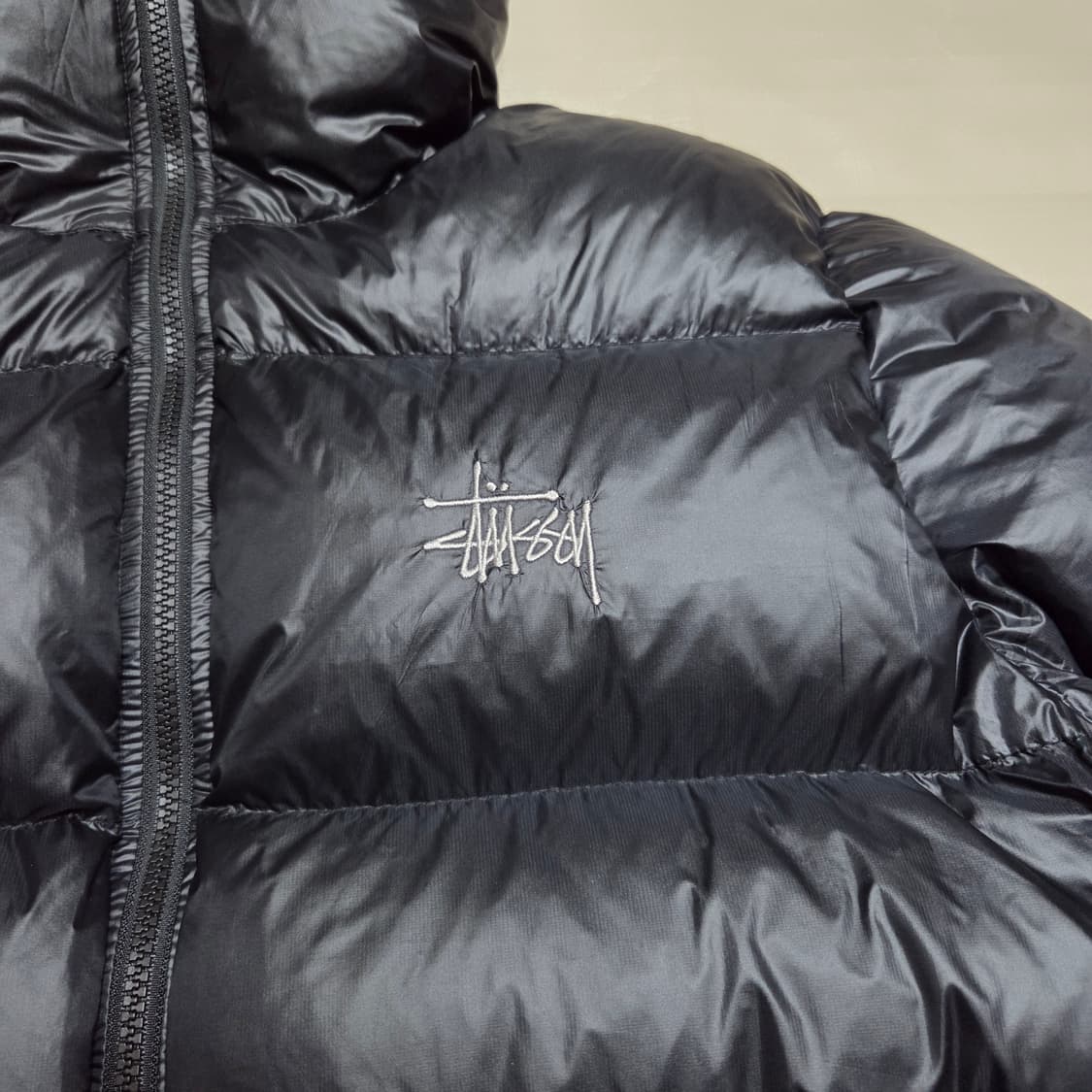 스투시 다운 파카 마이크로 립스탑 M 상품이미지3