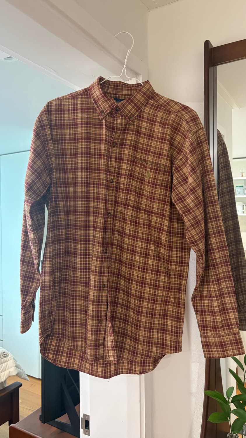 폴로 체크 셔츠 상품이미지1