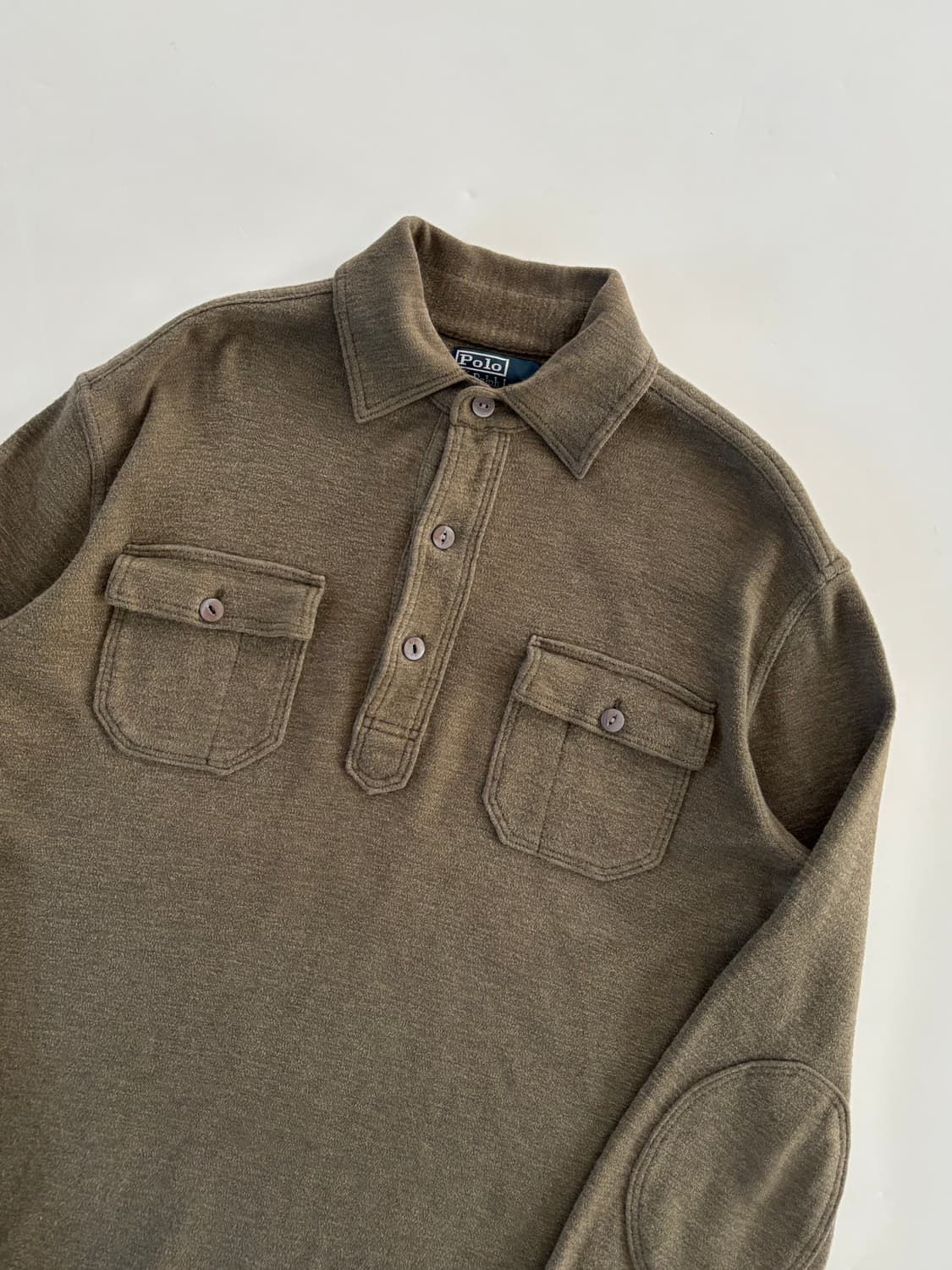 Polo 폴로 랄프로렌 카키 풀오버 셔츠 상품이미지2