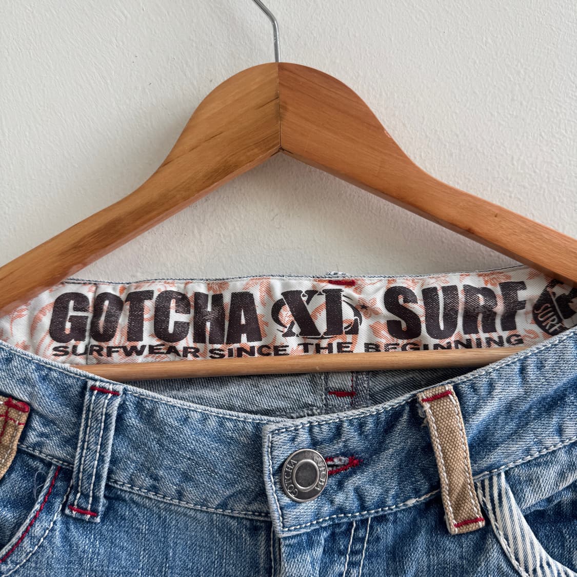 Gotha 갓차 프린팅 데님 팬츠 일본 빈티지 상품이미지5