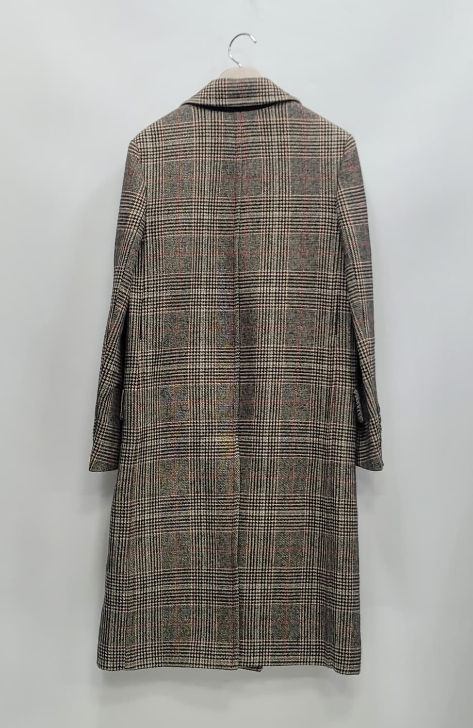 보브 V+eL 체크 코트 / 여 55 (82-94-160)
 상품이미지2