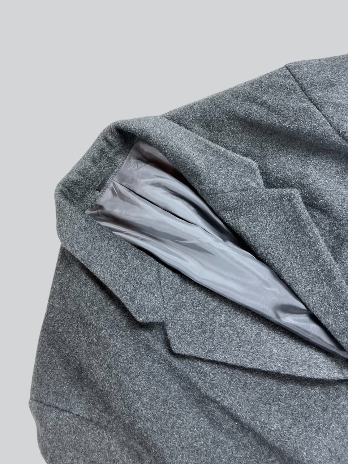 Bupmen 울 혼방 코트 상품이미지2