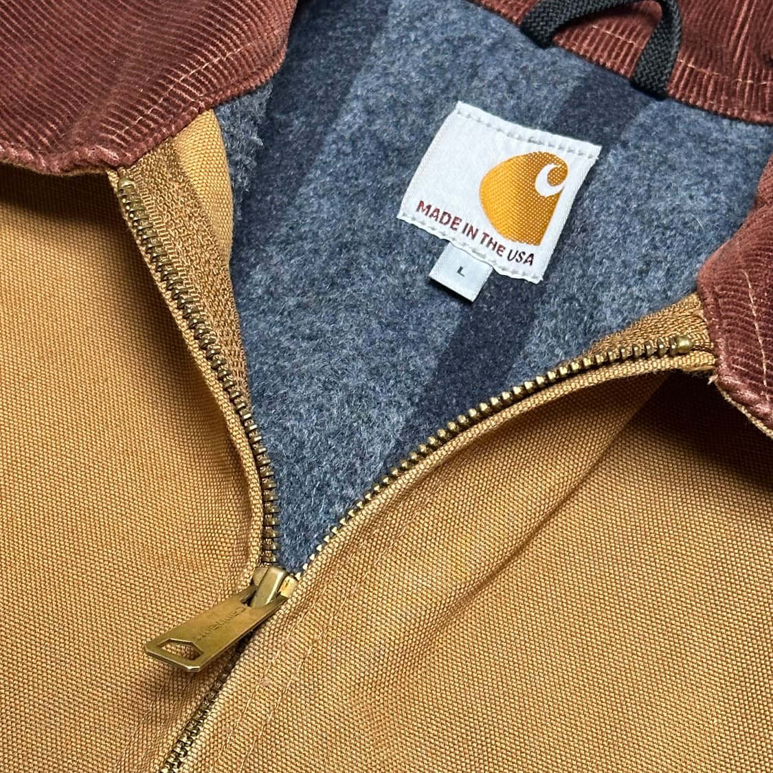 칼하트 J001 디트로이트 자켓 (USA 메이드 / L 사이즈) 상품이미지3