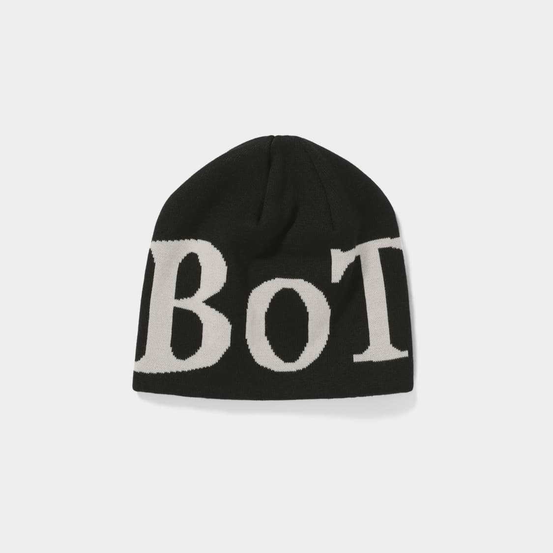 BoTT OG 로고 스컬 캡 비니 블랙 상품이미지1
