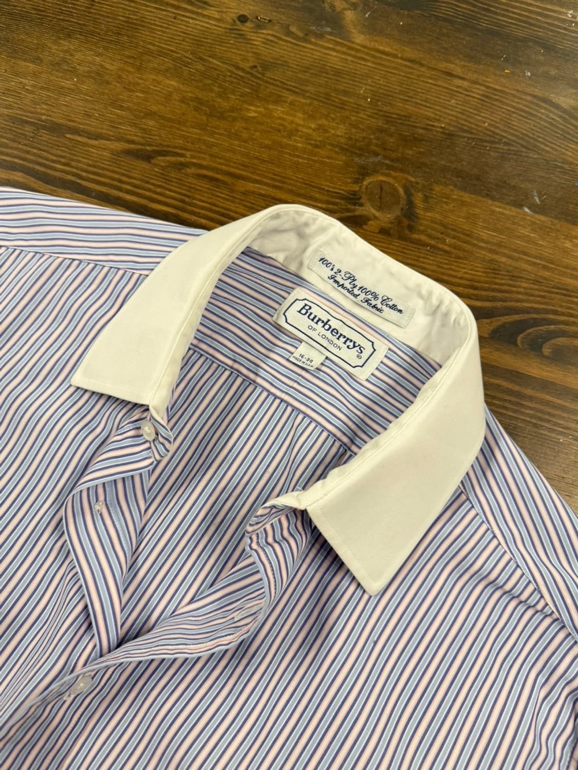 버버리 드레스셔츠 남성100-105 상품이미지6
