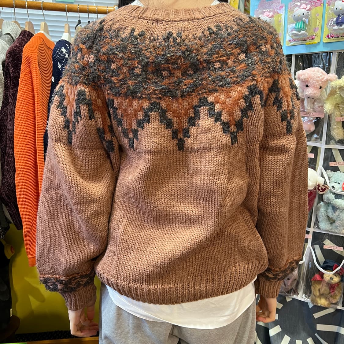[Japanese Vintage] 노르딕 디자인 니트 상품이미지2