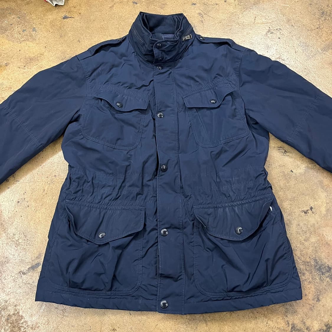 [정품/L] 폴로 랄프로렌 네이비 야상 점퍼 스타일 자켓 b18 상품이미지3