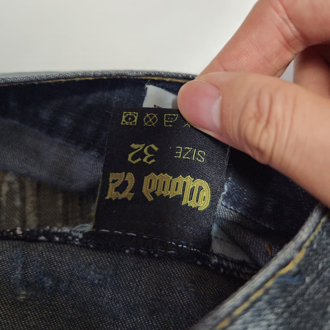 CLOUD72 오리엔탈 레이어드 워싱 데님팬츠 상품이미지9