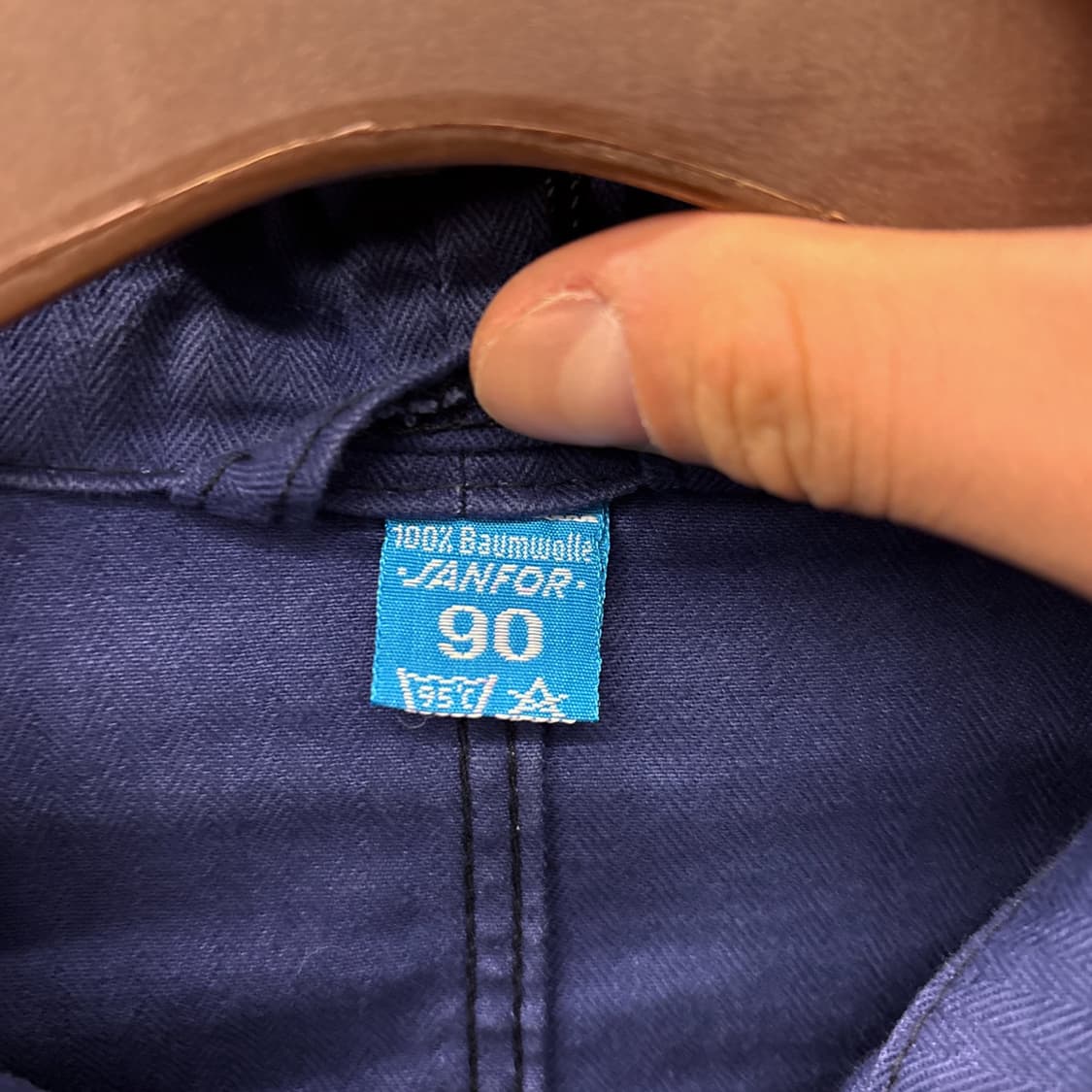 60~80s 피오니어 오리지널 프렌치워크자켓 헤링본 트윌 N803 상품이미지8