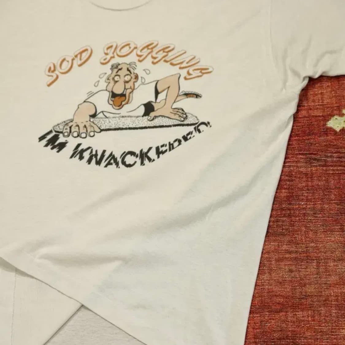 프린팅 러닝 반팔 빈티지 상품이미지2