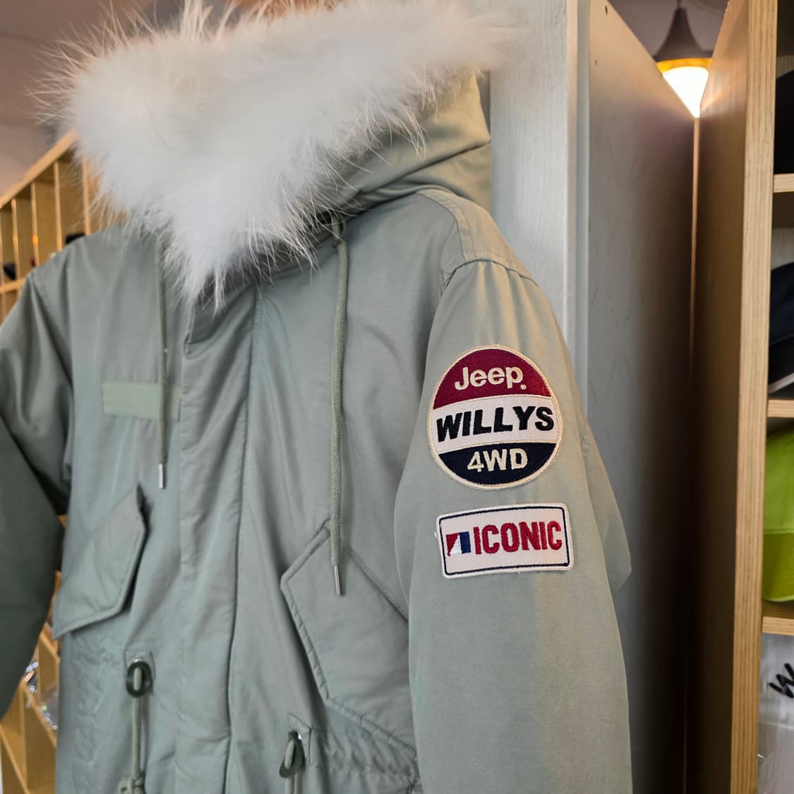 JEEP 폴라베어 롱패딩 (S) 상품이미지5