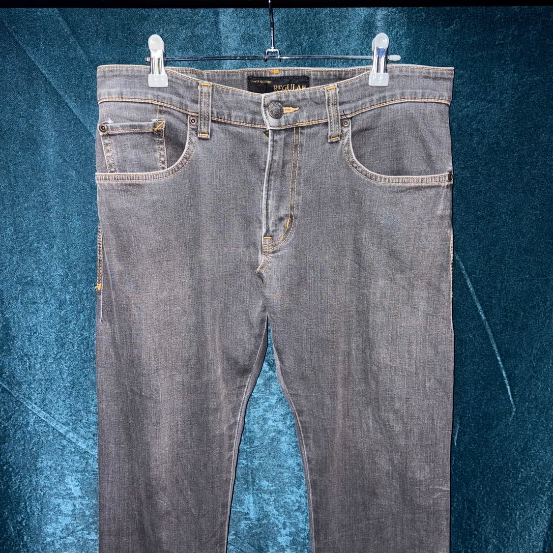 (33) 에드윈 503 ZERO 레귤러 핏 그레이 데님 팬츠 상품이미지2