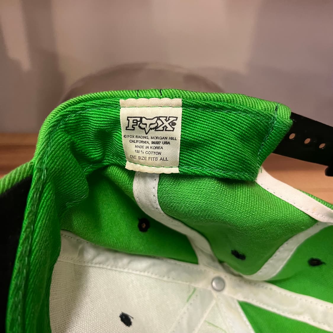 폭스레이싱 볼캡 상품이미지4