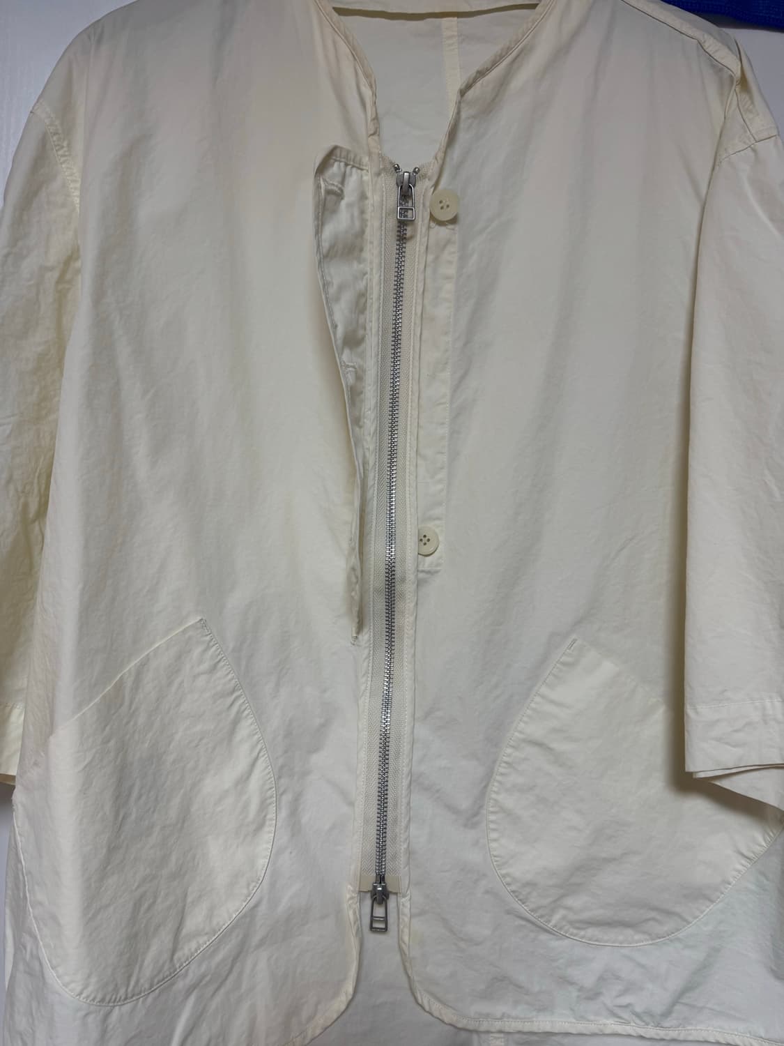 이얼즈어고 레몬크림 베이지 자켓 상품이미지5