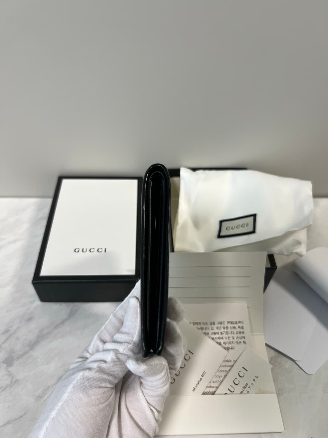 구찌 레드울프 반지갑 상품이미지5