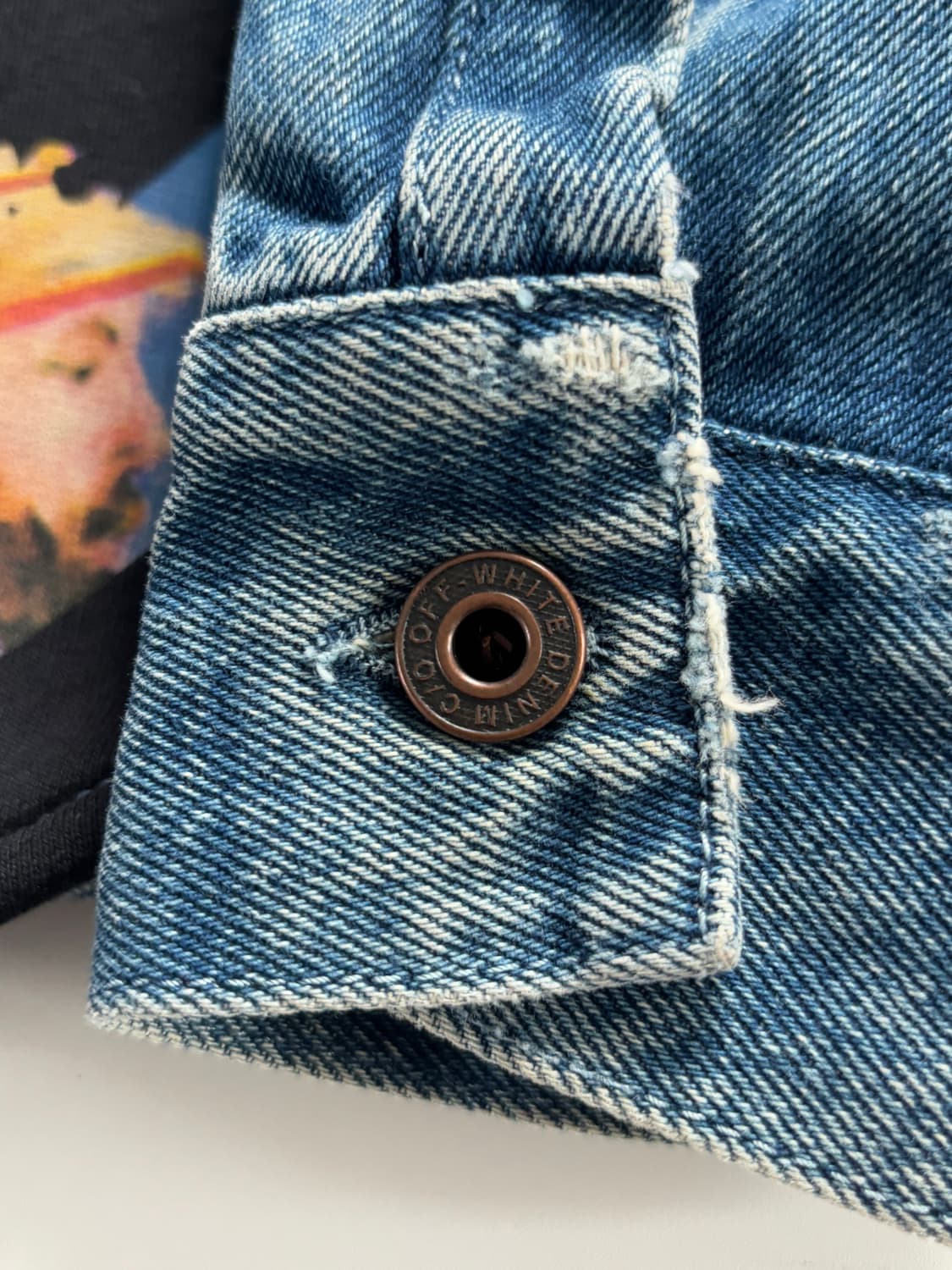 Off White 오프화이트 프린팅 데님 셔츠  상품이미지6