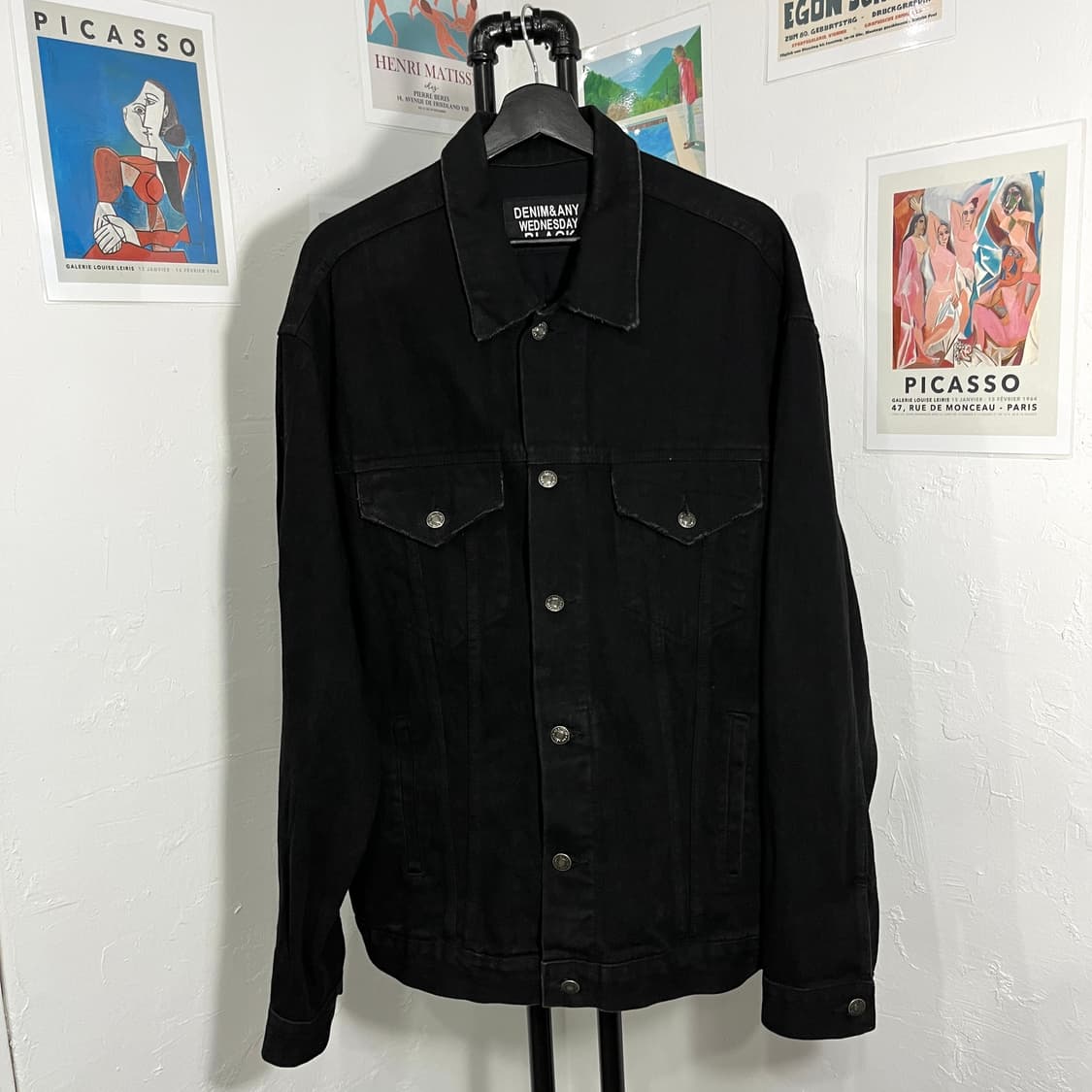 베이직 더블포켓 트러커자켓 상품이미지1