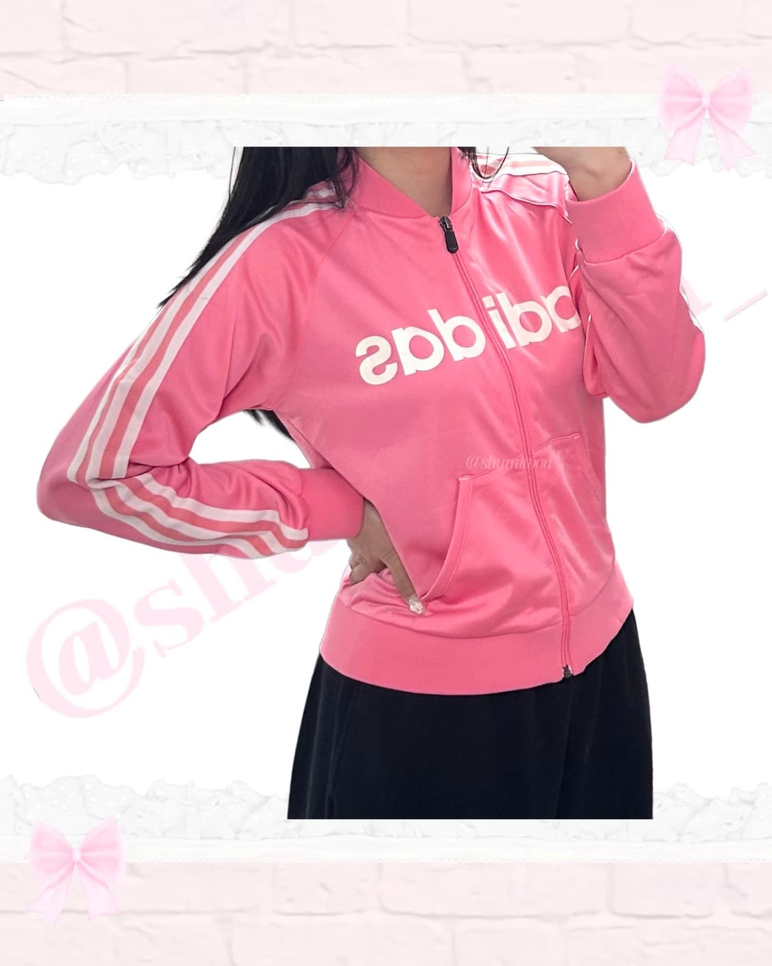 아디다스 슈퍼스타 져지 핑크 상품이미지4