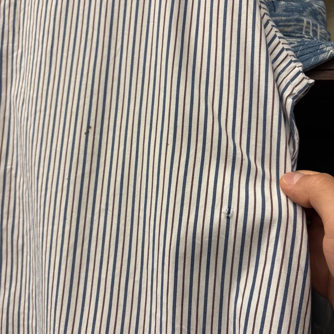 90s 폴로 랄프로렌 멀티컬러 스트라이프 옥스포드 셔츠 N1101 상품이미지7