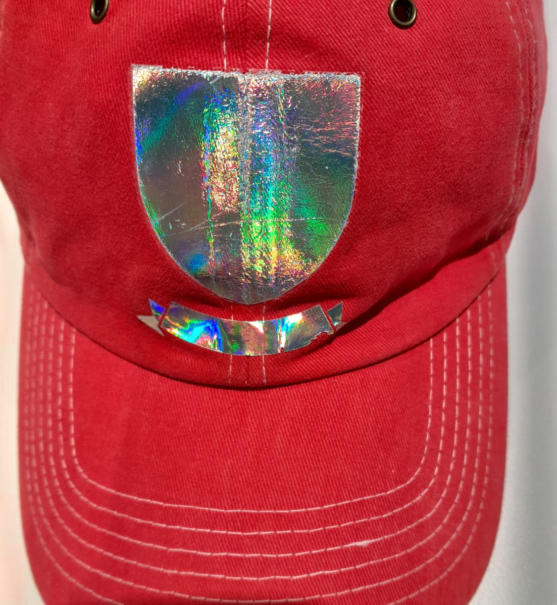 💥예스아이씨 빈티지 워싱 볼캡 (레드)   상품이미지3