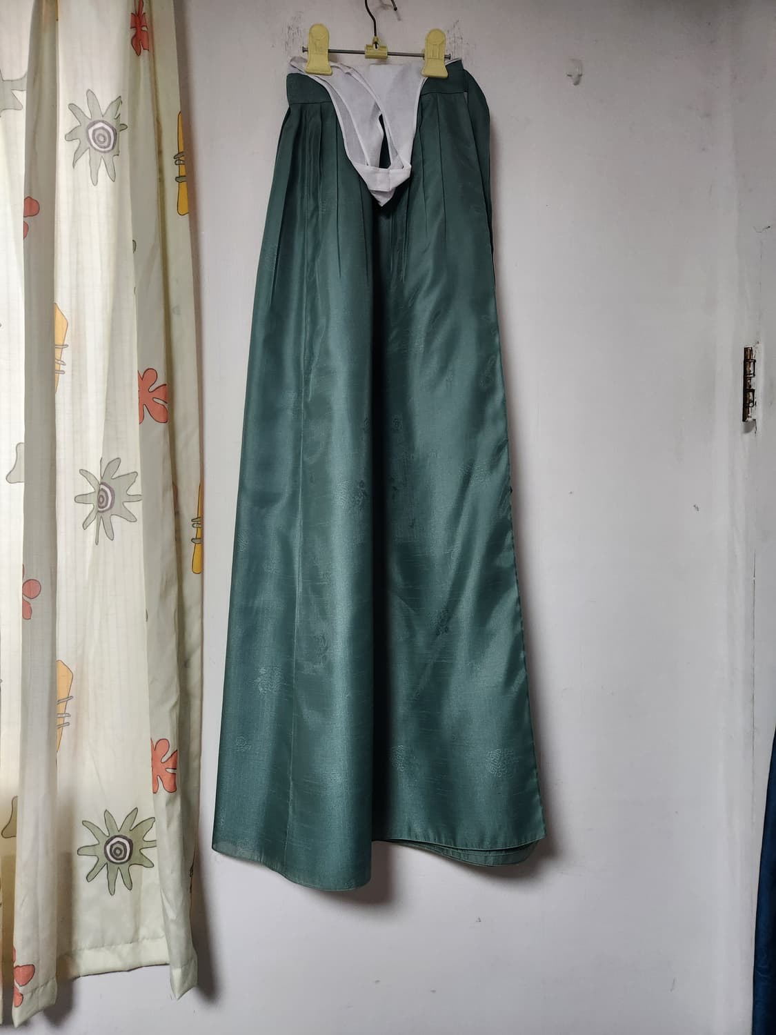 초록계통 한복 치마. F 상품이미지3