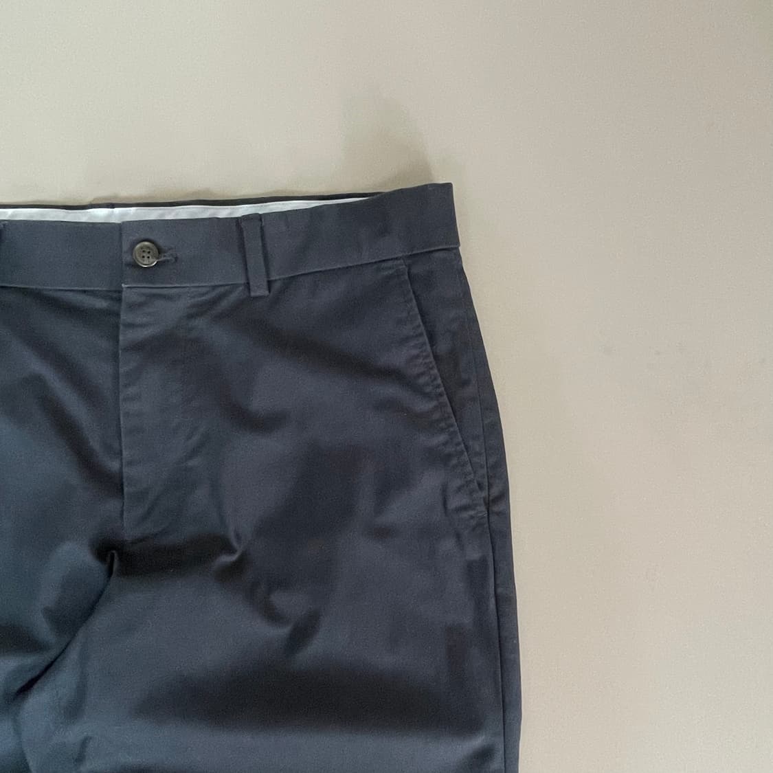 (30) 브룩스브라더스 네이비 스트레치 코튼 여름 치노팬츠 상품이미지3